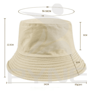 Unisex Outdoor Wide Brim Fishing Sport Bucket Cap Fashion Cotton Custom Bucket Hats Embroidery Logo Ladies Sun Hat - 图片 2